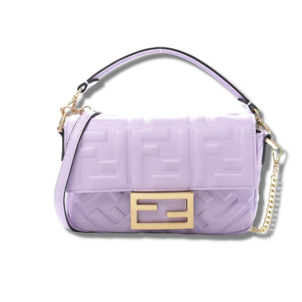 11 fendi baguette purple for women womens handbags shoulder and crossbody bags 75in19cm ff 8bs017 9988