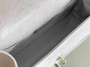 chanel medium classic flap bag 25cm grey for women a67086 9988