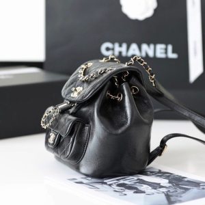 Chanel Backpack Black For Women 7 In18cm 9988 - Acm Shop