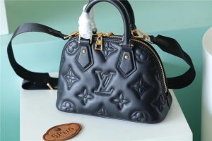 1-Louis Vuitton Alma Bb Bag Handbags Shoulder And Cross Body Bags For Women In Black 9.6In25cm Lv M59793   9988