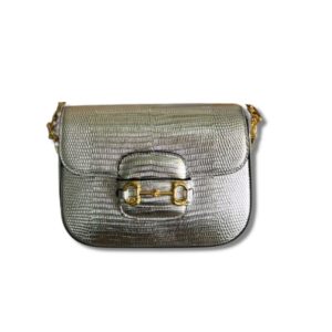4 gucci horsebit 1955 lizard mini bag silver for women womens bags 8in20cm gg 9988