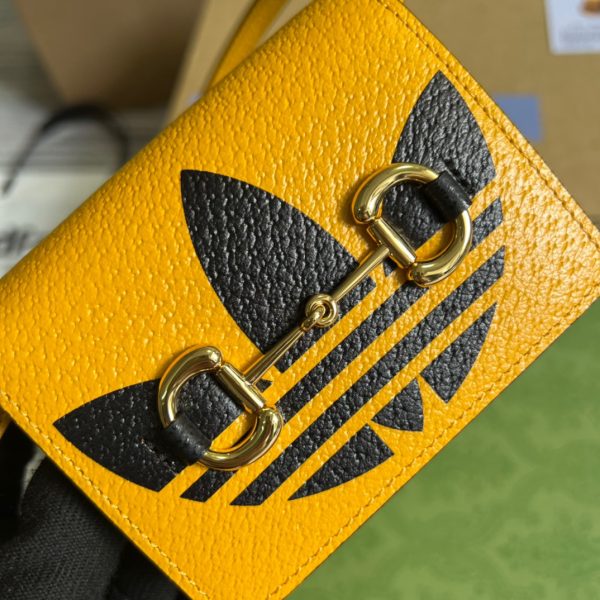 3 gucci x adidas card case with horsebit yellow for women womens bags 42in11cm gg 702248 dj24g 7673 9988 600x600