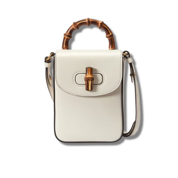 11 gucci zagar bamboo mini handbag white for women womens bags 62in16cm gg 702106 uzy0t 9022 9988