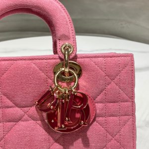 christian dior lady djoy bag pink for women womens handbags 26cm10in cd m0540wtja m929 9988