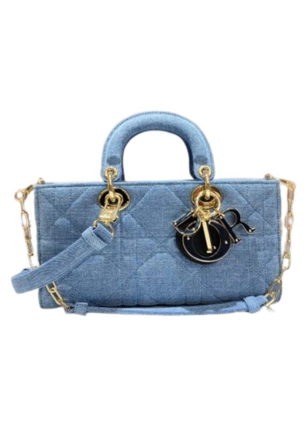 4 christian dior lady djoy bag blue for women womens handbags 26cm10in cd m0540wtja m928 9988