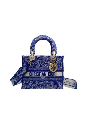 4 christian dior medium lady dlite bag energy blue for women womens handbags 24cm95in cd m0565Square m808 9988