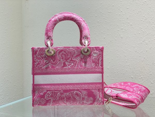 2 christian dior medium lady dlite bag everything pink for women womens handbags 24cm95in cd m0565oroc m956 9988