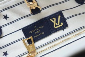 1 louis vuitton onthego gm monogram giant and raffia white black for women womens handbags shoulder and crossbody bags 41cm161in lv 9988