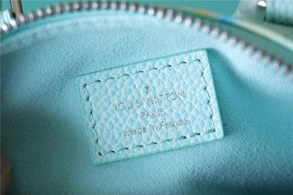 Louis Vuitton Nano Speedy Monogram Empreinte Vert Deau Green