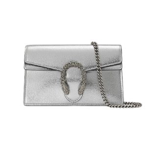 4 gucci dionysus super mini bag silver for women womens bags 65in17cm gg 476432 1trbn 8173 9988