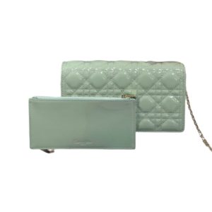 4 christian dior lady dior pouch seafoam for women womens handbags 85in215cm cd 9988