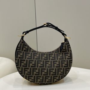 5 fendi fendigraphy small brown for women womens handbags shoulder bags 114in29cm 8br798 9988