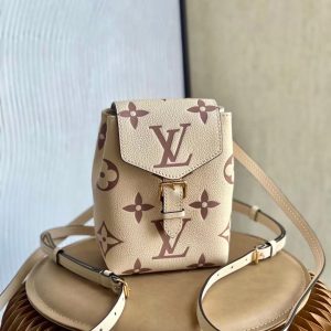 4 louis vuitton tiny backpack monogram empreinte cream for women womens bags 19cm lv m80738 9988