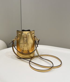 4 Leather fendi mon tresor gold for women womens handbags shoulder and crossbody bags 7in18cm ff 8bs010ak61f1gnn 9988