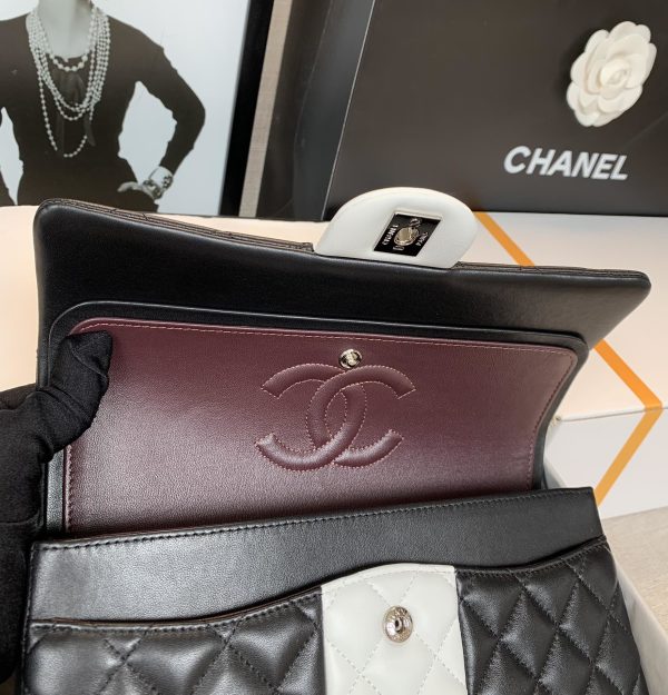 12 chanel mini flap bag black for women 78in20cm 9988
