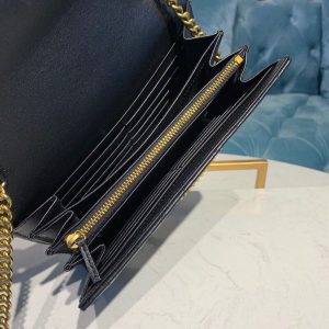 1-Gucci Gg Marmont Matelass Mini Bag Black Matelass Chevron With Gg On The Back For Women 8In20cm Gg 474575 Dtd1t 1000   9988