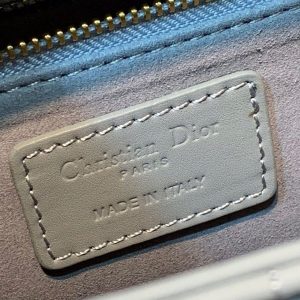 9 christian dior medium ultramatte lady dior bag grey for women 95in24cm cd m0565iloi m41g 9988