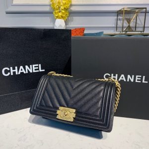 7 chanel boy handbag black for women womens bags shoulder and crossbody bags 98in25cm a67086 9988