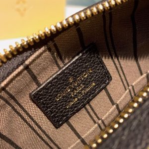 3-Louis Vuitton Speedy Bandouliere 20 Monogram Empreinte Black For Women Womens Handbags Shoulder And Crossbody Bags 7.8In20cm Lv M42394   9988
