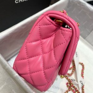 3 chanel Surf mini flap bag with cc ball on strap pink for women womens handbags shoulder and crossbody bags 67in17cm as1786 9988