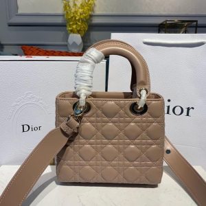 7 christian dior small lady dior bag gold toned hardware beige for women 8in20cm cd 9988