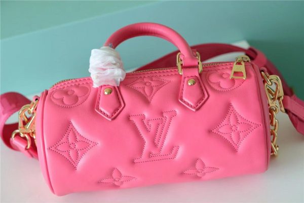 1 louis vuitton papillon bb bag classic monogram for women 20cm dragon fruit pink lv m59826 9988