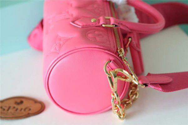 5 louis vuitton papillon bb bag classic monogram for women 20cm dragon fruit pink lv m59826 9988