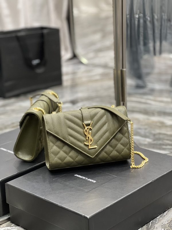 Acm Shop - Saint Laurent Small Bag In Mix Matelasse For