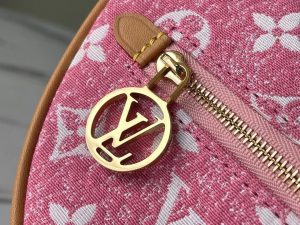 5 louis vuitton loop since 1854 jacquard pink by nicolas ghesquire for cruise show womens handbags 91in23cm lv m81166 9988