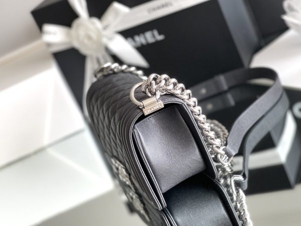 13 chanel mini classic flapbag black for women 20cm79 in 9988