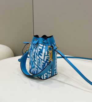 Aerial small tote bag Blue