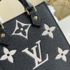 louis vuitton petit sac plat monogram empreinte blackbeige for women womens handbags shoulder and crossbody bags 55in14cm lv m81416 9988