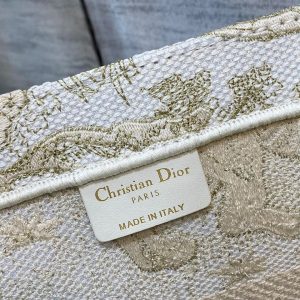 6 christian dior medium dior book Jet tote goldtone toile de jouy embroidery gold for women womens handbags 36cm cd m1296ztqo m01e 9988