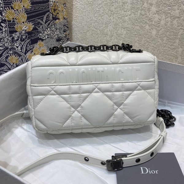 7 christian dior mini dior caro bag latte matte padded macrocannage latte white for women womens handbags crossbody bags 20cm cd 9988