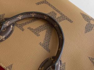 Louis Vuitton Speedy 35 handbag in brown damier canvas and brown leather