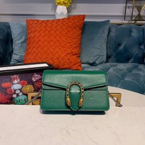 4-Gucci Dionysus Super Mini Bag Emerald Green Metalfree Tanned For Women 6.5In16.5Cm Gg 476432 Caogx 3120   9988