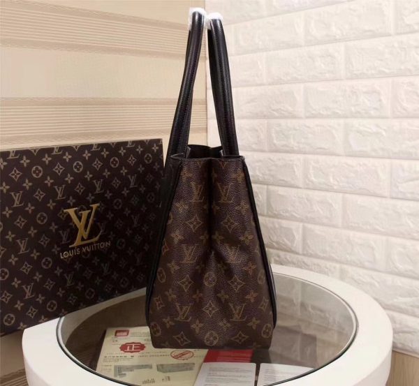 louis vuitton kimono mm tote bag monogram canvas black for women womens handbag shoulder bags 154in39cm lv m41855 9988