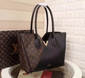 1 louis vuitton kimono mm tote bag monogram canvas black for women womens handbag shoulder bags 154in39cm lv m41855 9988