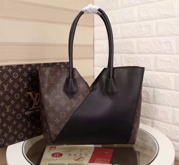 2 louis vuitton kimono mm tote bag monogram canvas black for women womens handbag shoulder bags 154in39cm lv m41855 9988