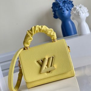 4 louis vuitton twist pm ginger yellow for women womens handbags shoulder and crossbody bags 75in19cm lv m58571 9988