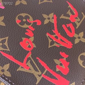 2-Louis Vuitton Petit Sac Plat Fall In Love Monogram Canvas For Women Womens Bags Shoulder And Crossbody Bags 6.7In17cm Lv M80839   9988