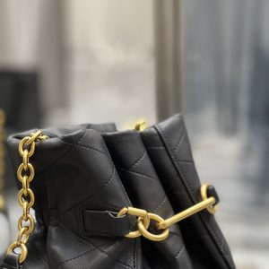 1 saint laurent le maillon bucket bag black for women 106in27cm ysl 686310aaajk1000 9988