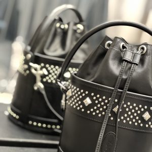 1 saint laurent bahia small bucket bag black for women 102in25cm ysl 685628aaaef1077 9988