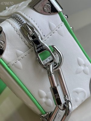 2 louis vuitton mini soft trunk white for women womens bags shoulder and crossbody bags 71in18cm lv 9988