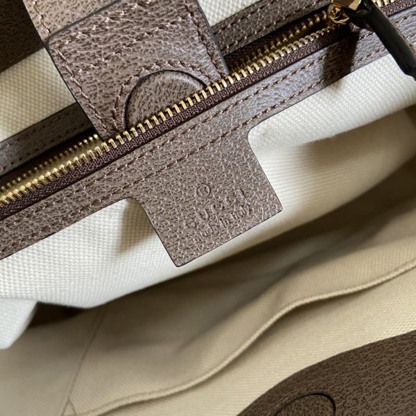 5 gucci ophidia jumbo gg medium tote camel and ebony jumbo canvas for women 15in38cm gg 9988