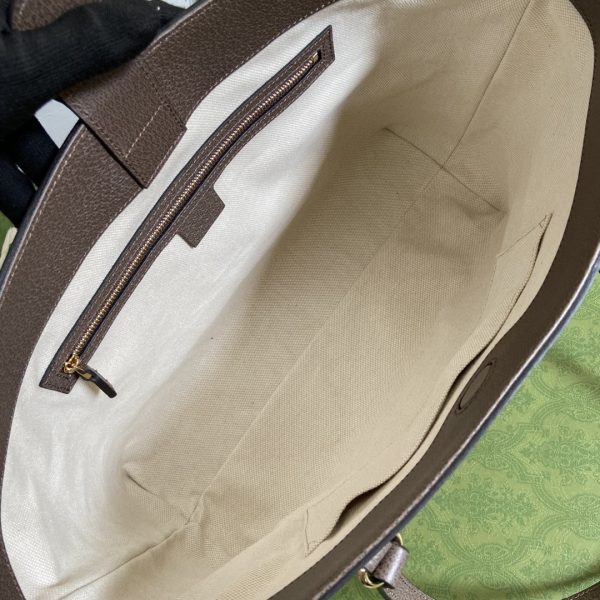 8 gucci ophidia jumbo gg medium tote camel and ebony jumbo canvas for women 15in38cm gg 9988