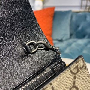 1 gucci dionysus mini chain bag beigeebony gg supreme canvas for women 8in20cm gg 401231 khnsn 8642 9988 1