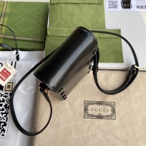 gucci horsebit 1955 mini bag black for women and men 67in17cm gg 625615 0yk0g 1000 9988