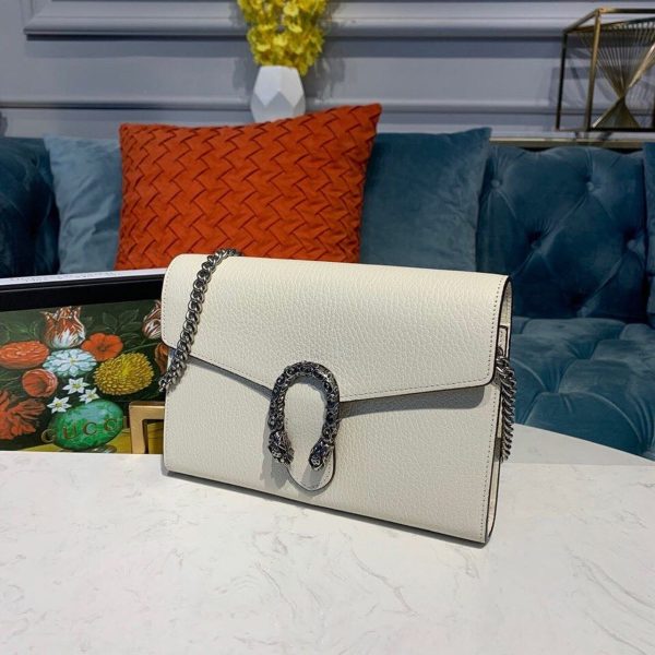 6 pour gucci dionysus mini chain bag white metalfree tanned for women 8in20cm gg 401231 caogm 9174 9988