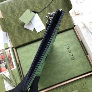 2 Rhyton gucci beauty case with interlocking g green and blue gg canvas for women 12in30cm gg 9988